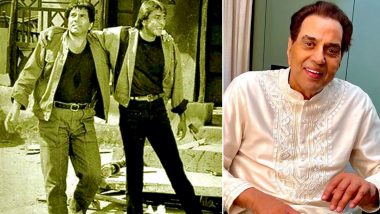 Dharmendra Goes Down the Memory Lane As He Shares Throwback Pic Featuring Sanjay Dutt!